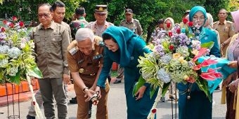 Pj Bupati Nganjuk Bahas Ketahanan Pangan di Peringatan HKG PKK ke-52