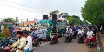 ​Ribuan Simpatisan FPI Datangi Polres Bangkalan, Minta HRS Dibebaskan Tanpa Syarat