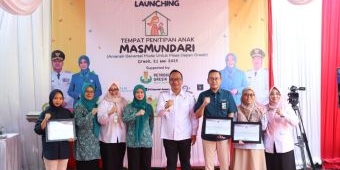 Wabup Alif Resmikan Rumah Penitipan Anak di Eks Gedung UPT Pendidikan Gresik