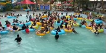 Saygon Waterpark Pasuruan Dipadati Pengunjung pada Libur Nataru 2026