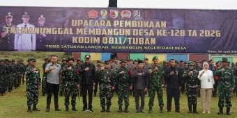 TMMD ke-128 di Tuban Resmi Dibuka, Fokus Bangun Desa