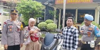 Polsek Dawarblandong Mojokerto Tangkap Pelaku Curanmor, Korban Beri Apresiasi