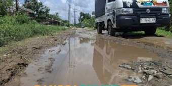 Warga Jatigedong Keluhkan Jalan Kabupaten Rusak Parah, DPUPR Jombang akan Cek Lapangan