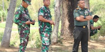 Dansatgas TMMD 122 Dampingi Danrem 082/CPYJ Tinjau Kesiapan Penutupan