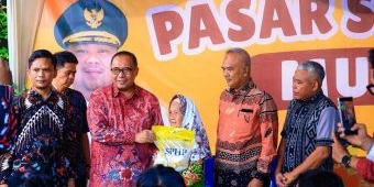 Gelar Pasar Sembako Murah, Pemkab Gresik Sediakan 116 Ton Beras