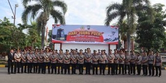 Polres Madiun Kota Gelar Upacara Hari Juang Polri, Tegaskan Komitmen Integritas dan Pengabdian