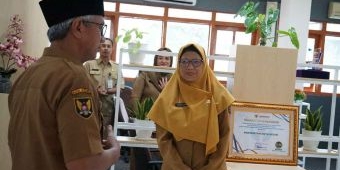 Wakil Wali Kota Kediri Keliling Balai Kota di Hari Pertama Kerja