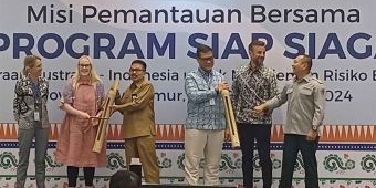 Bersama Australia Government, BNPB Gelar Misi Pemantauan Program Siap Siaga