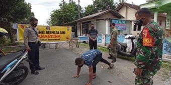 ​Totalitas TNI-Polri di Blitar dalam Tangani Warga di Zona Merah Luar Biasa