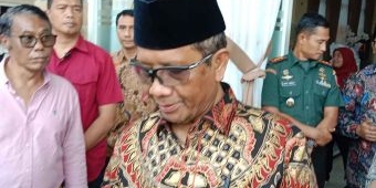 Kunjungi Bangkalan, Mahfud MD Diminta Masyarakat Jadi Presiden 2024 Mendatang