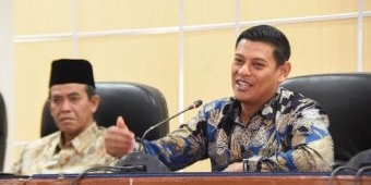 Lepas Kafilah Kota Kediri di MTQ Jatim XXX, Mas Abu Minta Peserta Jaga Sikap