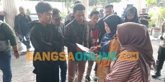 Demo HMI di DPRD Kota Probolinggo Diikuti 5 Orang, Tuntut Pansus soal Bangunan di Irigasi