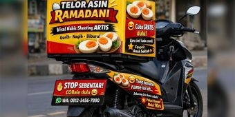 Lewat Pasukan 'Motor Boot Camp', Telur Asin Ramadani Sasar Konsumen Langsung