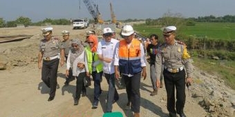 Persiapan Mudik 2018, Dirlantas Polda Jatim Cek Jalur tol Wilangan-Kertosono