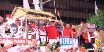 Kementerian ATR/BPN Tampilkan Kendaraan Hias di Karnaval Kemerdekaan HUT ke-80 RI