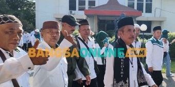 Hadrah dan Rebana Iringi Pendaftaran 50 Bacaleg PKB Kabupaten Kediri