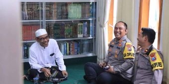 Jaga Kamtibmas, Kapolres Ngawi Silaturahmi ke Ketua PCNU