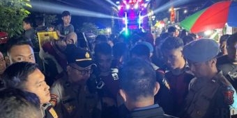Polres Kediri Bubarkan Karnaval Sound Horeg di Wates, Kapolres Tak Main-Main Soal ini