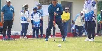 Gelar Turnamen Gateball Antarkepala OPD, Pj Aries Ingin Jadi Sport Tourism di Kota Batu