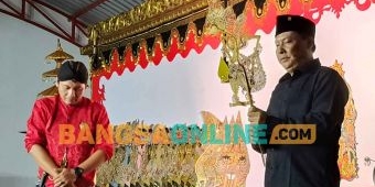 Wayang Kulit Semalam Suntuk Meriahkan Tasyakuran Pembangunan Parkir Kantor DPC PDIP Kabupaten Kediri