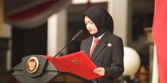 Vinanda Prameswati Ajak Generasi Muda Teladani Semangat Pahlawan Bangun Kota Kediri