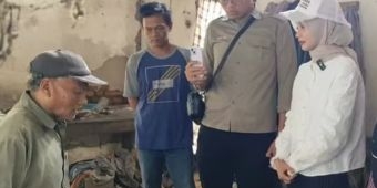 Kunjungi Rumah Kakek yang Nyaris Roboh, Cawalkot Vinanda: Luput dari Perhatian Pemkot Kediri