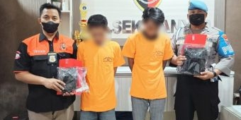 Edarkan Narkoba, Dua Pemuda di Manyar Gresik Diamanakan Polisi Saat Tunggu Pelanggan