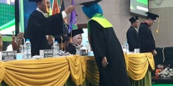 Pesan Penuh Makna Pejabat Kampus IAINU Tuban saat Wisuda 222 Orang Sarjana