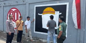 Mural One Piece di Tuban Jadi Kontrovesi, Aparat Datangi Lokasi dan Minta Dihapus