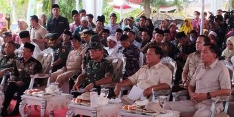 Menhan Prabowo Resmikan Bantuan Sumur Bor di Pamekasan, Berikut Lokasinya