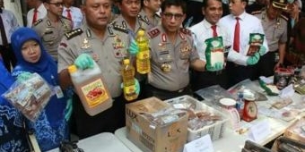 Kapolda Jatim Apresiasi Hasil Ungkap Kasus Tim Satgas Pangan Polrestabes Surabaya
