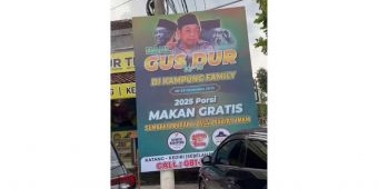 Haul ke-16 Gus Dur, Kampung Family Resto Sediakan 2.025 Porsi Gratis