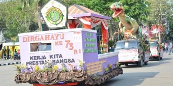 Pemkab Gresik Usung Budaya Nusantara di Karnaval Bhinneka Tunggal Ika