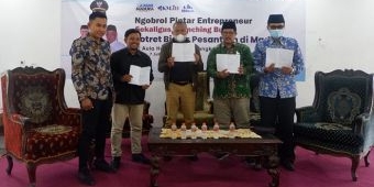 Syafiuddin dan Wakil Bupati Bangkalan Hadiri Launching Buku Potret Bisnis Pesantren di Madura