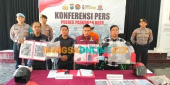 Polres Pasuruan Kota Ungkap 9 Kasus Curanmor