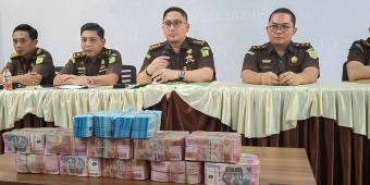 Kasus Dugaan Korupsi Dam Kali Bentak: Tersangka MM Titipkan Rp1,1 Miliar ke Kejari Blitar
