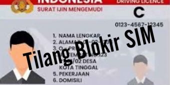 Awas! Jika Anda Tertilang, SIM akan Diblokir