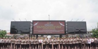 Polresta Sidoarjo Lakukan Rotasi Pejabat