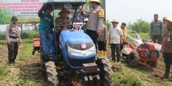 Karo SDM Polda Jatim Apresiasi Langkah Polres Kediri Dukung Asta Cita Program Swasembada Pangan