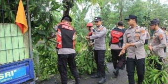 Petugas Gabungan Gotong Royong Pulihkan 2 Desa Terdampak Bencana di Tuban