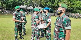 Dandim 0826/Pamekasan Pimpin Korps Raport Pindah dan Masuk Satuan