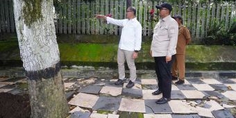 Pj Wali Kota Batu Instruksikan Perbaikan Pedestrian di Jalan Trunojoyo