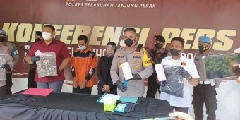 Satreskrim Polres Pelabuhan Tanjung Perak Tangkap Pelaku Pembacokan di Tambak Asri