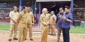 Tinjau Stadion Brawijaya, Wali Kota Kediri Siapkan Rencana Perbaikan