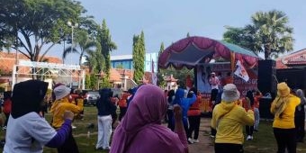 Sapa Masyarakat, DPD PKS Pamekasan Gelar Senam Bersama dan Pengecekan Kesehatan Gratis