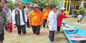 Banjir Terbesar Rendam Beji Pasuruan, BPBD Jatim Turun Tinjau Lokasi