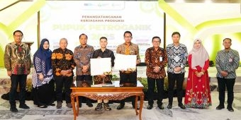 Dukung Asta Cita Swasembada Pangan, PG Teken SPJB Bersama 73 Mitra Produksi Pupuk Petroganik