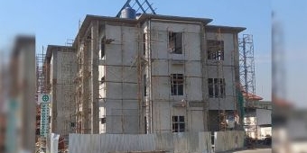 Ini Progres Pembangunan Gedung Baru 3 Lantai OPD Kabupaten Pasuruan 