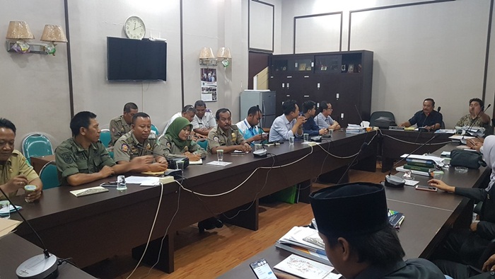 Rapat Komisi I DPRD Kabupaten Pasuruan dengan PT Cimory dan OPD terkait.
