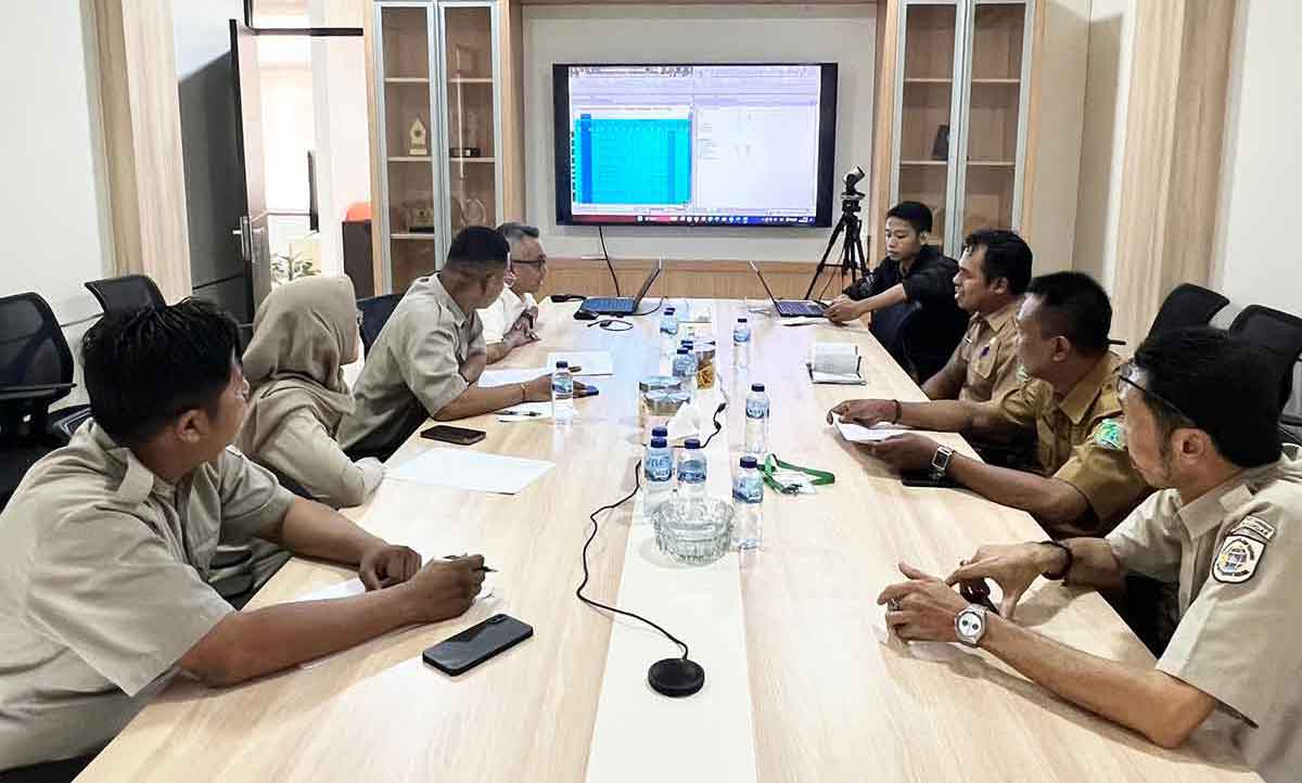 Rapat percepatan sertifikasi aset pemerintah yang digelar jajaran Kantah Kabupaten Pasuruan.